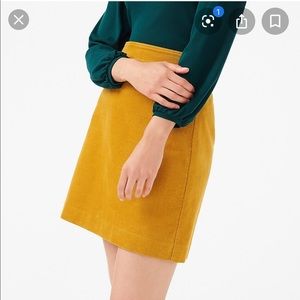J Crew Factory corduroy skirt